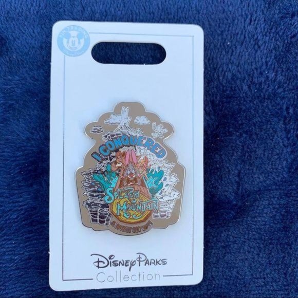 Disney Parks I Conquered Splash Mountain Pin - Picture 2 of 3